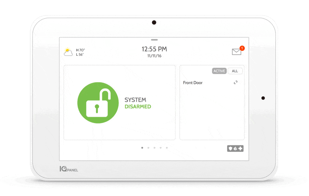 Touchscreen Control Panel